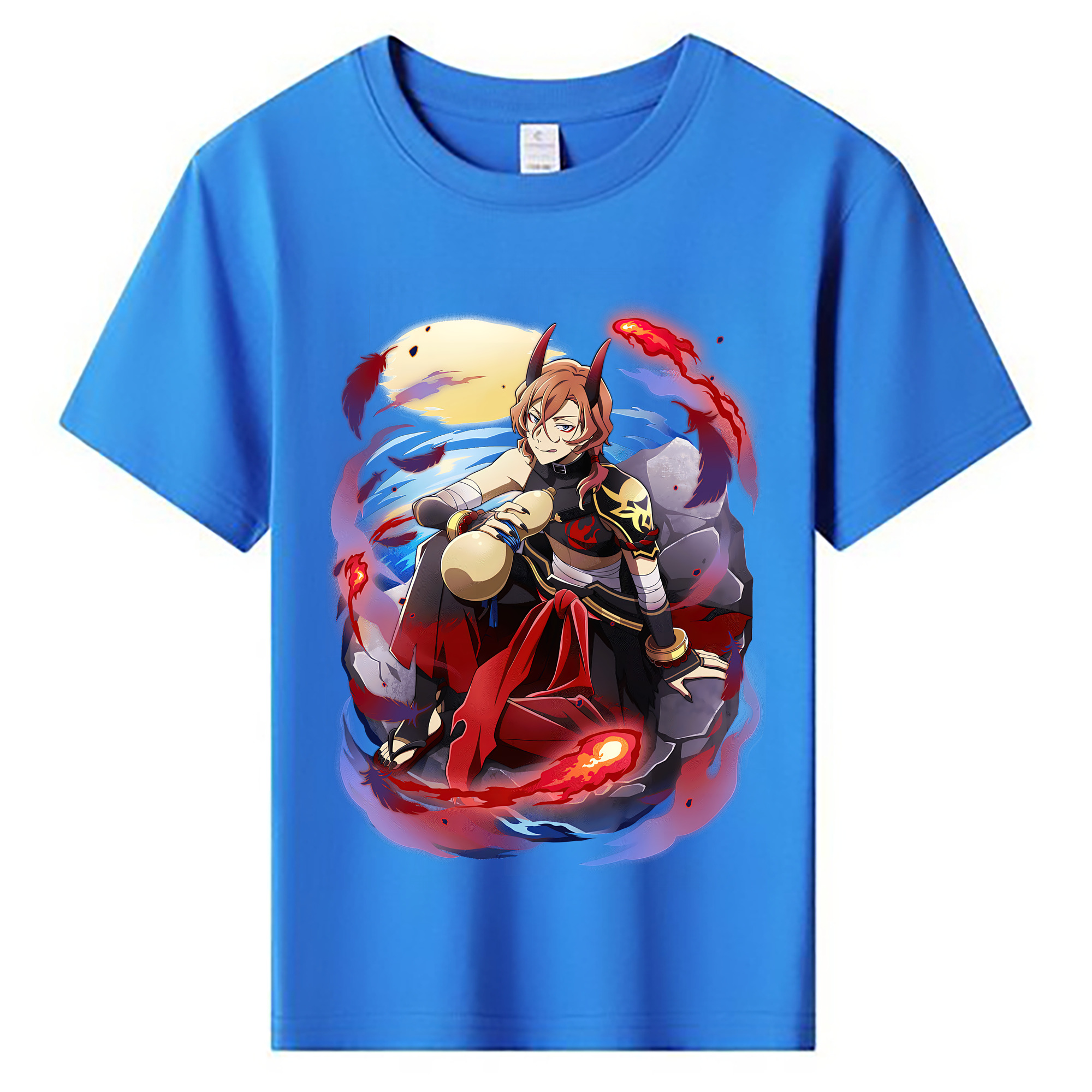 （画像用） 文豪ストレイドッグス Bungo Stray Dogs 綿100％キッズTシャツ（フロントプリント）